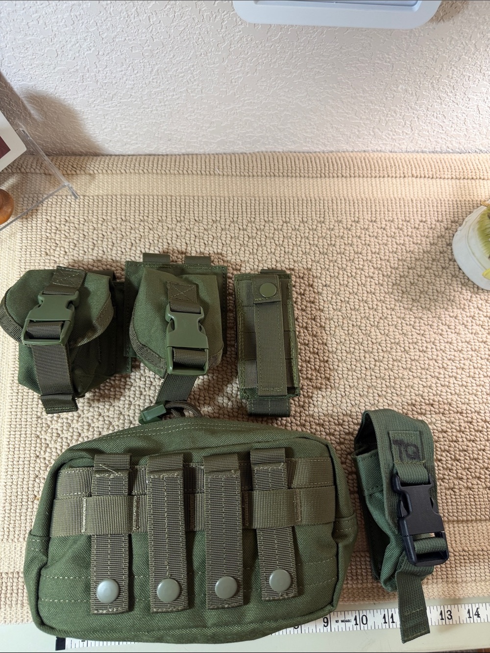 Condor Modular MOLLE Utility Pouch Set OD Green